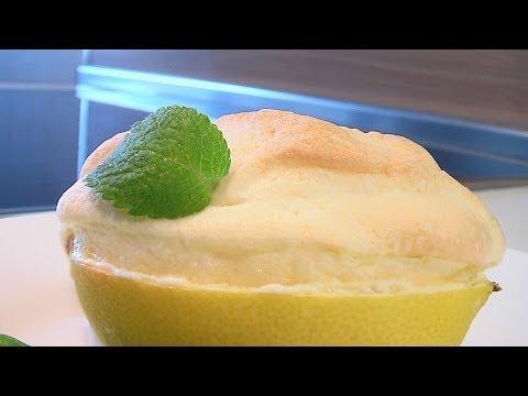 Лимонные корзинки с суфле – Кулинарные видео рецепты
