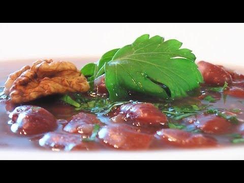 Суп из красной фасоли – Кулинарные видео рецепты