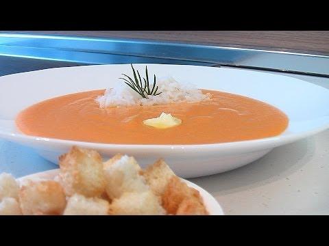 Суп-пюре из моркови – Кулинарные видео рецепты