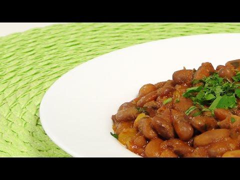 Фасоль в томате – Кулинарные видео рецепты