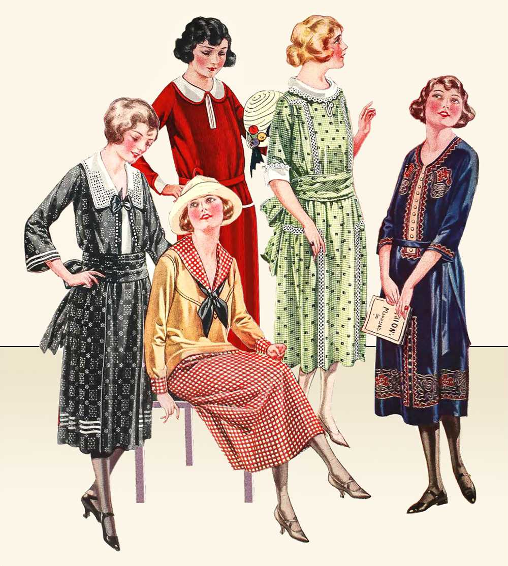 Как менялась женская мода 20-го века